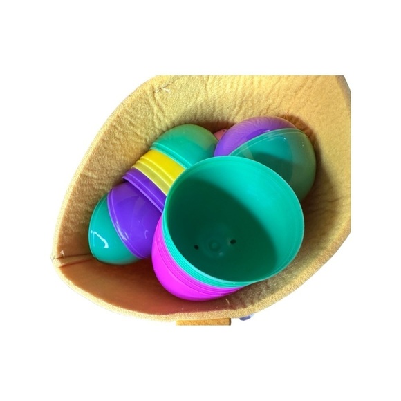 Set of Two Kids Easter Baskets w/Empty Eggs (NWT) 🐣 - Picture 3 of 4